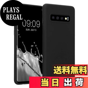 �y���������zkwmobile �X�}�z�P�[�X Samsung Galaxy S10�Ή� �P�[�X - �ϏՌ� ����~�� �\�t�g TPU �V���R�� - ���F