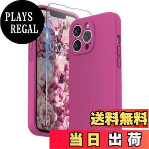 【送料無料】SURPHY iPhone13 Proケース シリコン, フィルム付き 6.1インチ対応(2021)アイフォン13 プロシリコンケース(レンズの全面保護) 耐衝撃 超軽量 指紋防止 全面保護 iPhone13 Proソフトカバー