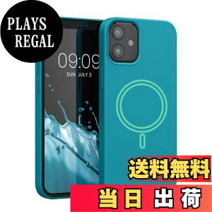 yzkwmobile Apple iPhone 12 miniΉ P[X - MagSafeΉ }Olbg Jo[ \tg TPUP[X ϏՌ - ŐF}bg