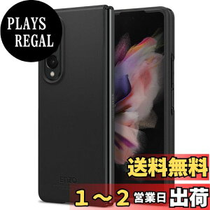 yzSpigen Galaxy Z Fold3 P[X [ SC-55B | SCG11 ] ^ y h~ fBe[݌v U[ CX[dΉ GcH ACS03668 (ubN)