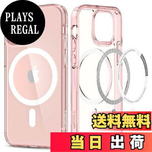 yzSpigen iPhone13MiniP[X MagSafe }Olbg ϏՌ ČRMILKi擾 2d\ 菝h~ }OZ[t KpJo[ CX[dΉ EgEnCubh }O ACS03324 ([Y