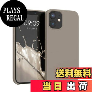 【送料無料】kwmobile スマホケース Apple iPhone 12 mini対応 ケース - TPU リキッド シリコン カバー - 耐衝撃 傷防止 サラサラ Case