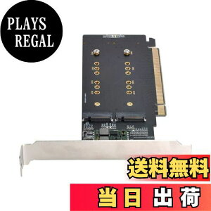 【送料無料】Cablecc 4X NVME M.2 AHCI-PCIE Express 3.0 Gen3 X16 RAIDカードVROC Raid0ハイパーアダプター