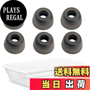 �y���������zA-Focus �C���[�s�[�X �C���[�`�b�v Jabra Elite 65t �C Jabra Elite Active 65t �C Galaxy Buds ���C���z���p �V���R�����`�b�v M�T�C�Y 3�y�A �yFit In Case�z Glay (DZ3M)