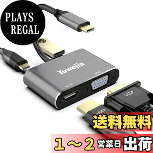 yzUSB Type c HDMI VGA 4-in-1 A_v^ 2024@\ usb c hdmi 4K𑜓x hdmi|[g+VGAfo̓|[g+USB 3.0|[g+USB^CvCPD[d|[gϊ A_v^ UHDRo[^ iPhone 15/MacBook Pro