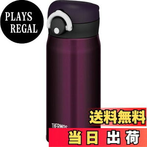 【送料無料】サーモス 水筒 真空断熱ケータイマグ 【ワンタッチオープンタイプ】 350ml ミッドナイトブラック JNR-350 M-BK