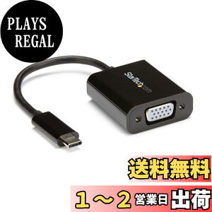yzStarTech.com USB-C - VGA fBXvCϊA_v^[^1920x1200i1080pj^DP Alt[h^Thunderbolt 3Ή^USB Type-Cp\RVGAj^[ vWFN^[ւ̕ϊRlN^[ CDP2VGA