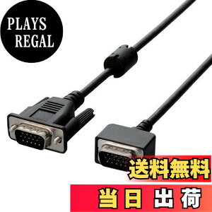 �y���������z�G���R�� �f�B�X�v���C�P�[�u�� D-Sub15�s�� VGA-VGA ���^�R�l�N�^ 1.0m �u���b�N CAC-C10BK