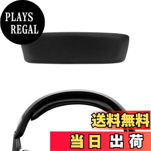 【送料無料】Geekria ヘッドバンド 互換性 ヘッドホンヘッドバンド プロテインレザー パッド ロジクール Logitech G35 対応 交換用 (ブラック)