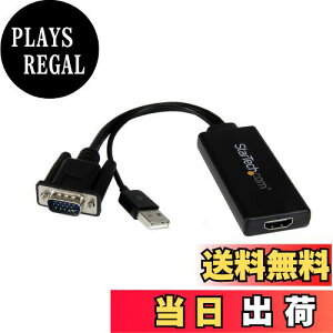 �y���������zStarTech.com VGA-HDMI�A�b�v�X�P�[���R���o�[�^�[ USB�o�X�p���[�Ή� VGA2HDU