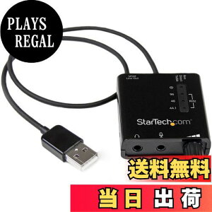 yzStarTech.com USB - DACwbhzAv S/PDIFΉ 96kHz/24bit 2x 3.5mm~jWbN 1x 3.5mmgXNی^RlN^ ICUSBAUDIO2D