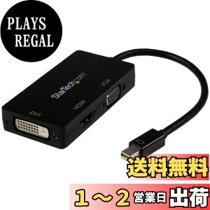 yzStarTech.com Mini DisplayPortpgxA/VA_v^ Mini DP - VGA/ DVI/ HDMI 1920x1200/ 1080p ubN MDP2VGDVHD