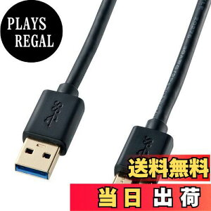 yzTTvC(Sanwa Supply) USB3.0}CNP[u(A-MicroB) 1m ubN KU30-AMC10BK