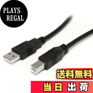 �y���������zStarTech.com USB 2.0 ���s�[�^�[�P�[�u�� 9.1m USB-A(�I�X) - USB-B(�I�X) 480Mbps �u���b�N USB2HAB30AC