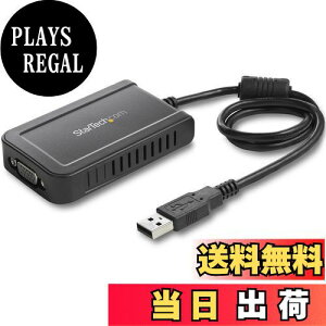 yzStarTech.com USB - VGA fBXvCϊA_v^ 1920x1200 }`j^[A_v^ USB2VGAE3 O[