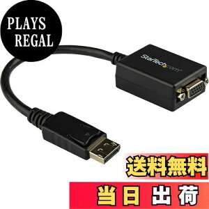 yzStarTech.com DisplayPort - VGAϊA_v^/1080p/DP&DP++\[X - VGA ANeBuRo[^/h~@\tfBXvC|[gRlN^ DP2VGA2