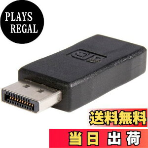 yzStarTech.com DisplayPort - HDMI ϊA_v^/DP 1.2 - HDMI rfIϊ/1080p/VESA DisplayPortKiF/fBXvC|[g - HDMI fRo[^/DP - HDMI pbVuA_v^ DP2HDMIADAP