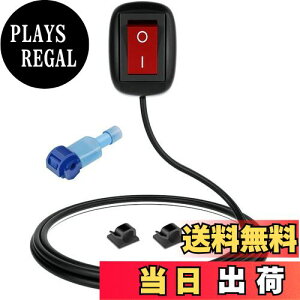yzKILIGEN 12V-110V/10A SPST ԂH`̃y[Xg^Cṽ{^XCb`AtHOhCrOCgAlICgALEDCgo[p̃It/IXCb`i1mCtj