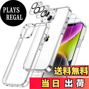 yzJEDirect 5 in 1 iPhone 14 6.1C`p P[Xtی 2tB+2JYtBt ΂݂Ȃ Sʕی KXtB ϏՌJo[(NA)