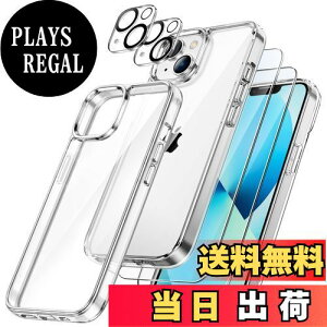 yzJEDirect 5 in 1 iPhone 13 P[X (6.1C`p) tی 2tB+2JYtBt ΂݂Ȃ Sʕی KXtB ϏՌJo[ (NA)