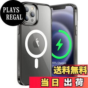 yzJEDirect iPhone12ProMax (12 Pro Max) }OlbgP[X (6.7C`p) MagSafe CX[dΉՌzop[Jo[ h~obN (ubN)