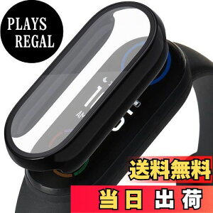 �y���������zMiimall�y�V�^��̌^�P�[�X�zXiaomi Mi Band 6/5/4/3 �P�[�X �S�ʕی� �w��h�~ PC+PET�ގ� �����ߗ� �Ռ��z�� ���h�~ �V���I�~ Mi Band 6 �J�o�[ �C�A�h�~ �E���ȒP �y�� ���^�i�u���b�N�j