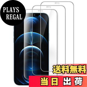 yzJEDirect iPhone12ProMax (12 Pro Max 6.7C`p) SʕیtB 9HKXtB P[XɊȂ HDNA 3Zbg