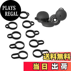 【送料無料】kwmobile 5x Sony LinkBuds WF-L900対応 イヤーピース - イヤーチップ 交換用 シリコン 落下防止 黒色