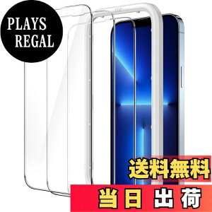 yzJEDirect iPhone13ProMax (13 Pro Max 6.7C`p) SʕیtB KXtB KChgt P[XɊȂ HDNA 3Zbg