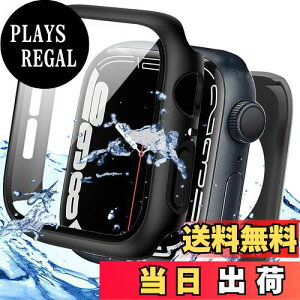 【送料無料】Miimall【新型3 in 1保護防水ケース】対応 Apple Watch Series 8 41mm/7 41mm ケース 本体を全面保護 アップルウォッチ8 2022 3in1 背面カバー ガラスフイルム 側面カバー 防曇 新型ケース スポ