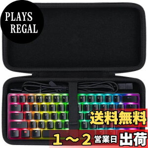 yzco2CREA [P[X ݊i Razer Huntsman Mini 60% Q[~OL[{[h eL[X (ubN)iP[X̂݁j