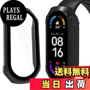 �y���������zMiimall�y��̌^�P�[�X+�t�B�����zXiaomi Mi Band 6/5/4/3 �P�[�X �S�ʕی� �w��h�~ �K���X�ގ� �����ߗ� �Ռ��z�� ���h�~ �V���I�~ Mi Band 6 �J�o�[ �C�A�h�~ �E���ȒP �y�� ���^�i�u��