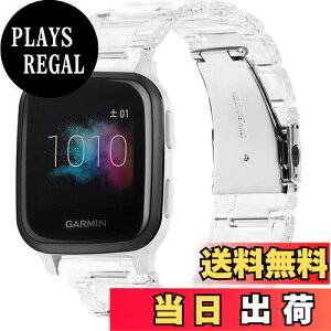 �y���������z�����o���h For Garmin Venu SQ Music/Garmin Venu �o���h Garmin ForeAthlete 245 �����o���h 20mm�ʗp�o���h �o���h �����ގ� ���߉\ Approach S40 �����o���h �x���g(�N���A)