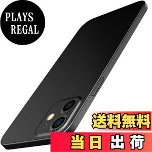 yzJEDirect ^(0.35mm) iPhone12 P[X 6.1C`p JY یJo[ y }bg PPn[h~j}XgP[X CX[dΉ (ubN)