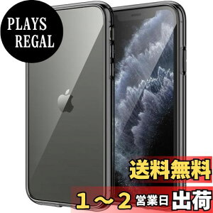 yzJEDirect iPhone11ProMaxP[X 2019 f6.5C`p 11 Pro Max ΂݂ȂՌz op[Jo[ h~ NAobN (ubN)