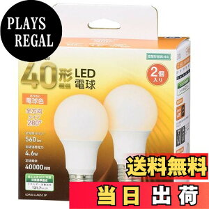 �y���������z�I�[���d�@ LED�d�� E26 40�`���� �d���F �S���� 2�� LDA5L-G AG52 2P 06-4704 OHM