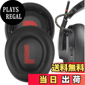 �y���������zGeekria �C���[�p�b�h QuickFit �v���e�C�����U�[ �݊��� �w�b�h�o���p�b�h �W�F�C�r�[�G�� JBL Quantum 600 Wireless �w�b�h�z���ɑΉ� �p�b�h �C���[�N�b�V����/�C���[�J�b�v (�u���b�N)