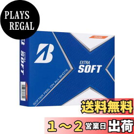 BRIDGESTONE(ブリヂストン)ゴルフボール EXTRA SOFT 2021年モデル 12球入 オレンジ