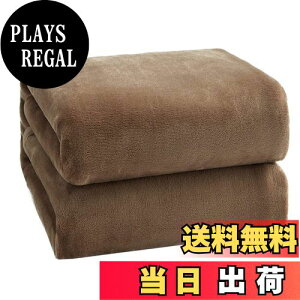 【送料無料】Hansleep 毛布 シングル 冬用 ブランケット マイクロファイバー 柔らかく肌触り フランネル 洗える 軽量 静電防止 四季適用 (140x200,キャメル)