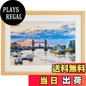 【送料無料】Kenko 額縁 コスモス W4切 木製 前面ガラス板使用 ナチュラル MCM-W4-NA