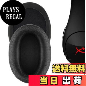 yzGeekria C[pbh QuickFit ݊ pbh HyperX Cloud Flight, Cloud Flight S, Cloud Stinger Gaming wbhzɑΉ pbh C[/C[Jbv veCU[ (ubN)