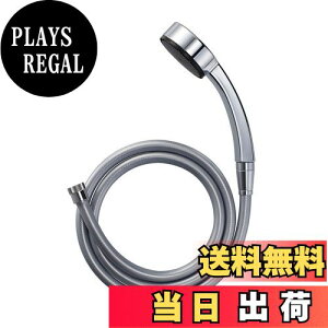 【送料無料】SANEI(旧社名:三栄水栓製作所)シャワーセット 節水25% メッキシャワヘッド メタリック調ホース1.6 アダプター付 PS3950-CTA-CC シルバー