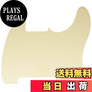 【送料無料】Musiclily 5穴 Esquire エスクワイヤー型ピックガード Fender American/Mexican Vintage 50s Esquire Teleエレキギター用、1Pクリーム