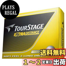 BRIDGESTONE(ブリヂストン) ゴルフボール TOURSTAGE エクストラディスタンス 1ダース( 12個入り) イエロー TEYX
