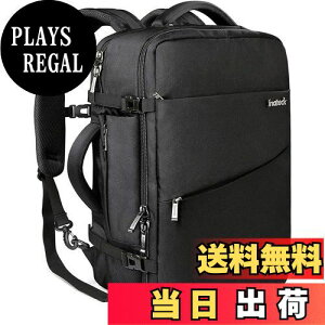 �y���������z[Inateck] 40L ���s �����b�N ��e�� 3way �o�b�N�p�b�N �@���������� ���[�� �o�� �y�� ����h�~ �������H 15.6-17�C���`PC �o�b�O �j�����p �ʋ� �ʊw �l�C �ϏՌ� ������� �u���b�N