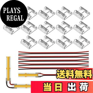 yzBTF-LIGHTING 2PIN RlN^[ FCOB COB 10mm RlN^[ 14ȃRlN^[ 15cm 20AWGR[hP[u FCOB FOB LEDe[vCgp̓ȃ~hJo[RlN^[ csv e[