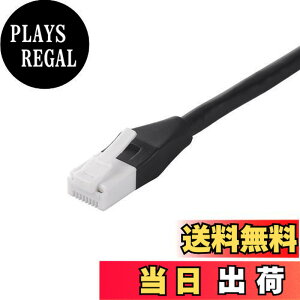 �y���������z�o�b�t�@���[ BUFFALO �c���̐܂�Ȃ�LAN�P�[�u�� �J�e�S��6a �X�g���[�g �m�[�}���^�C�v �u���b�N BSLS6ANU30BK