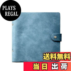 【送料無料】Rieibi アルバム、 mini EVO/12/11/9/8/8+/7/7s/25/40/70/90適用 3寸写真200枚収納 大容量アルバム 名刺・キャッシュカードも収納可能 PUレザー 純色 帳 プレゼントとして最適(ブルー)