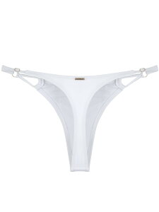 【送料無料】 レデイース ビキニボトムス Tバック セクシー ハイカット 水着ボトムス 水着単品 温泉 海 色:ホワイト、サイズ:S