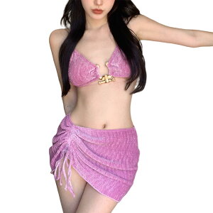 【送料無料】 水着 レディース ビキニ ビキニセット パット付き タンキニ セパレート 3点セット 上下セット ショートパンツ プール 体型カバー 女子 大きいサイズ セクシー 海水浴 水陸両用